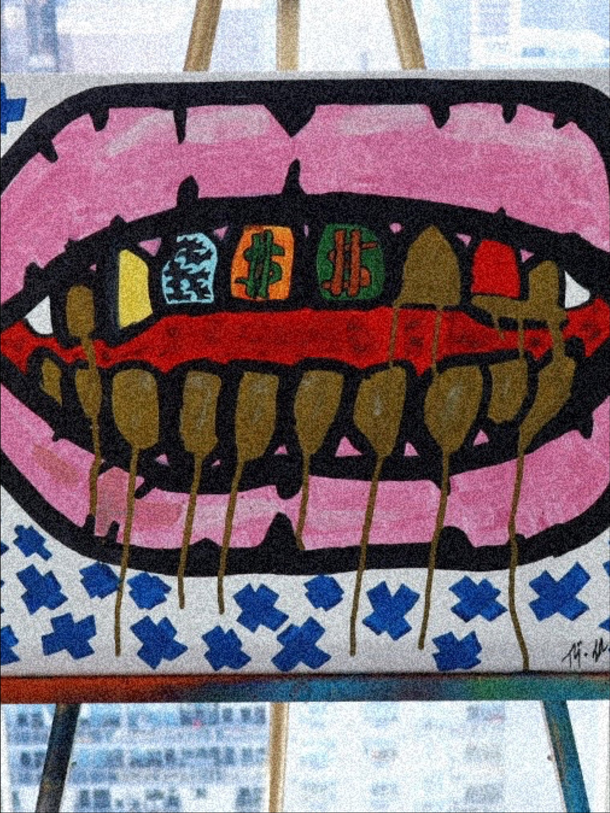 Studio Sessions Part 1: 1/1 Painting "Luxury Is Language"